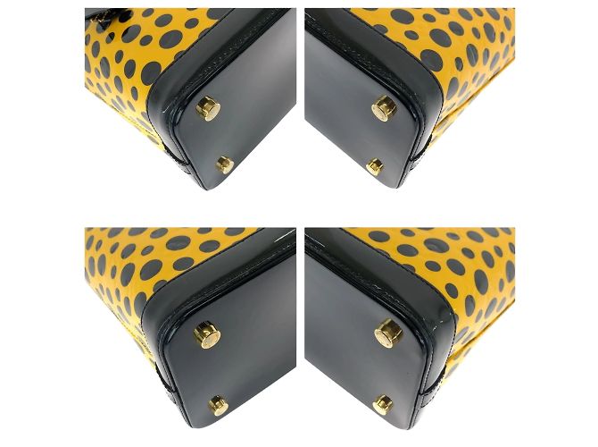 Bolsa Lockit MM Louis Vuitton Preto Amarelo - vista 3