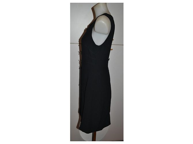 Moschino Cheap And Chic Midi Kleid schwarz - Ansicht 3