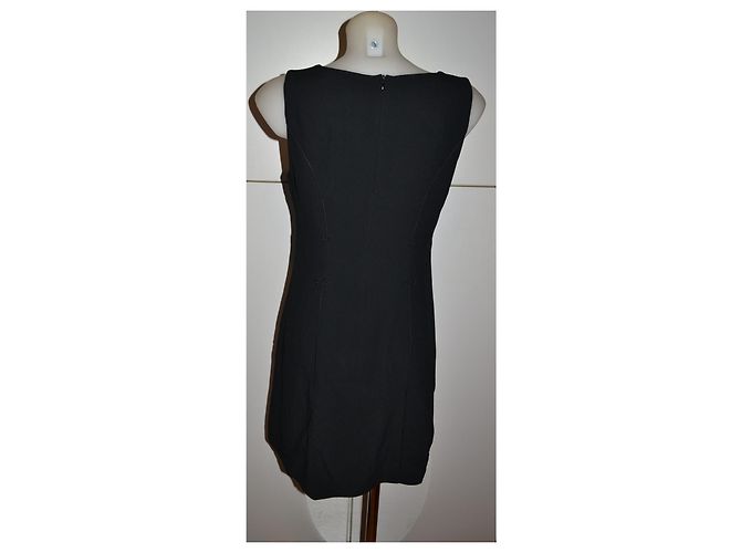 Moschino Cheap And Chic Midi Kleid schwarz - Ansicht 4
