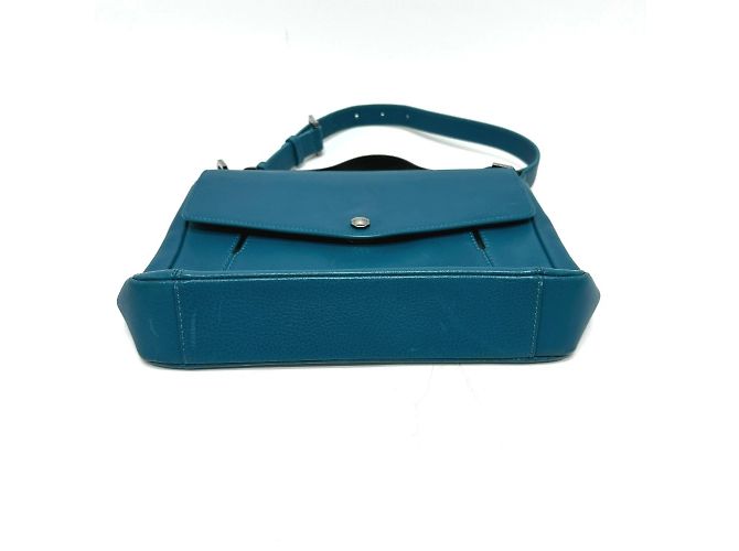Bulgari Bvlgari 38639 Borsa 2WAY Flap Blu Turchese - vista 3