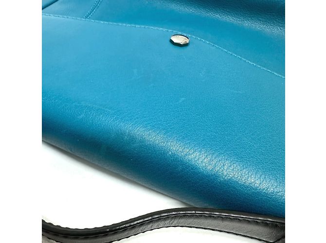 Bulgari Bvlgari 38639 Borsa 2WAY Flap Blu Turchese - vista 7