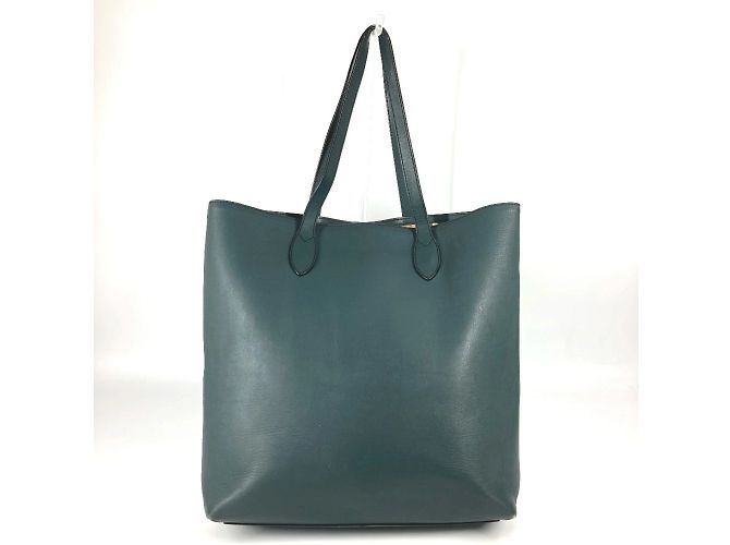 Borsa tote con logo Burberry Blu Cachi - vista 2