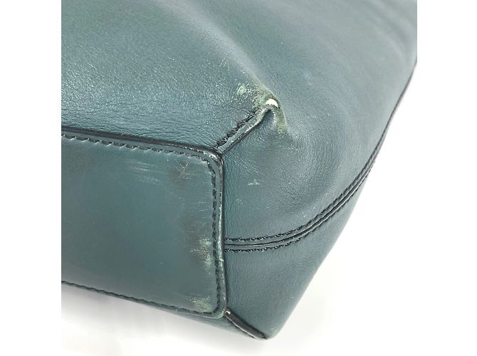 Borsa tote con logo Burberry Blu Cachi - vista 7