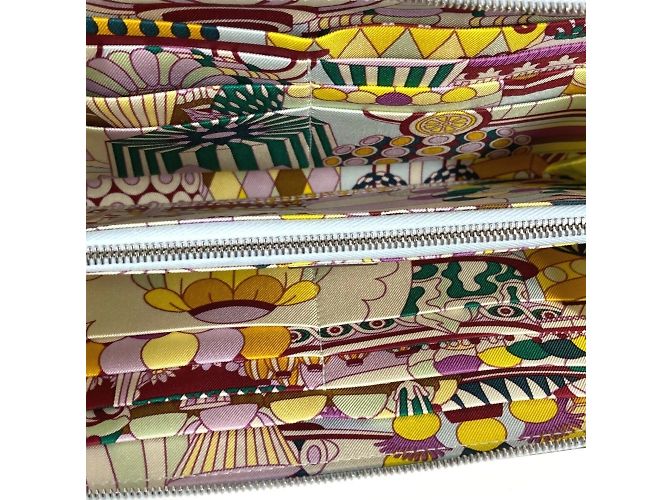 Hermès Cartera Hermes Azap Long Silk'in La Patisserie Multicolor - vista 10