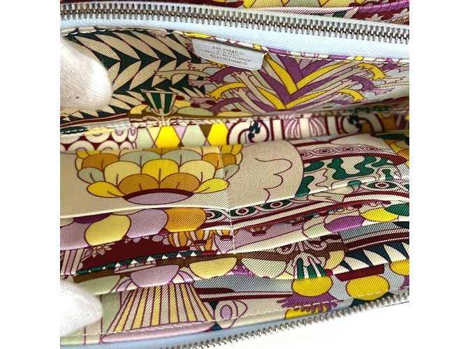 Hermès Cartera Hermes Azap Long Silk'in La Patisserie Multicolor - vista 11