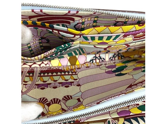Hermès Cartera Hermes Azap Long Silk'in La Patisserie Multicolor - vista 12