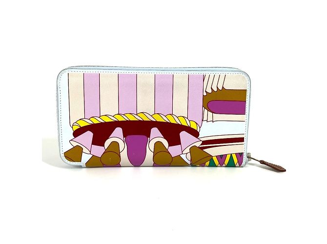 Hermès Cartera Hermes Azap Long Silk'in La Patisserie Multicolor - vista 2