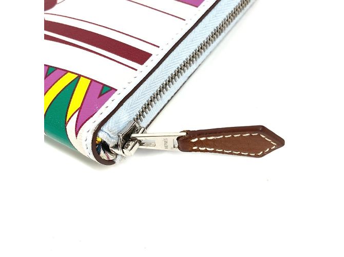 Hermès Cartera Hermes Azap Long Silk'in La Patisserie Multicolor - vista 5