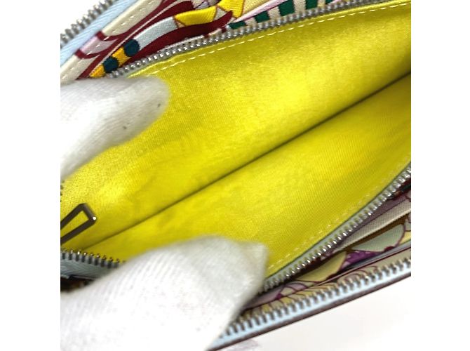Hermès Cartera Hermes Azap Long Silk'in La Patisserie Multicolor - vista 9