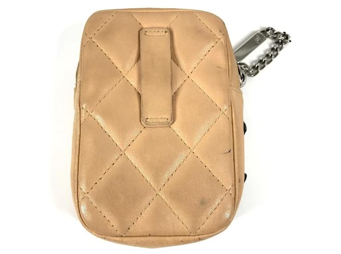 Chanel Cambon Line CC Cigarette Case Black Beige - view 2