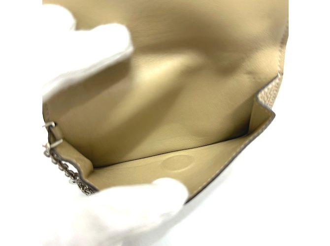 Hermès Monedero Dogon Hermes en beige - vista 8