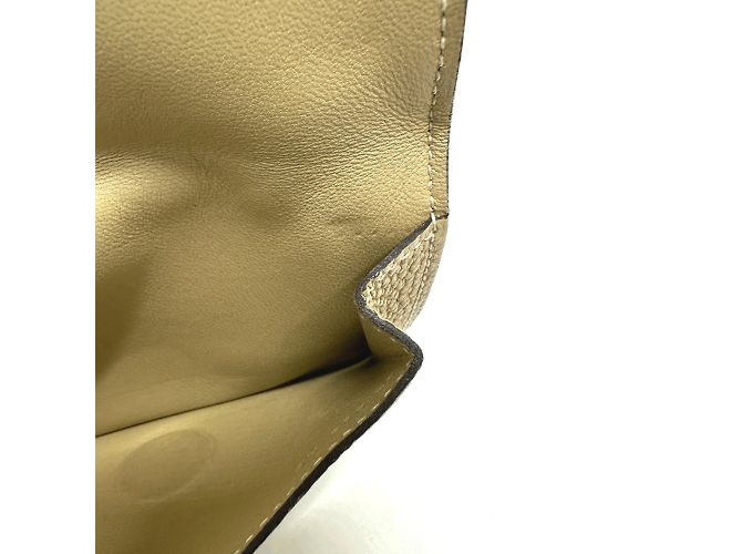 Hermès Monedero Dogon Hermes en beige - vista 9