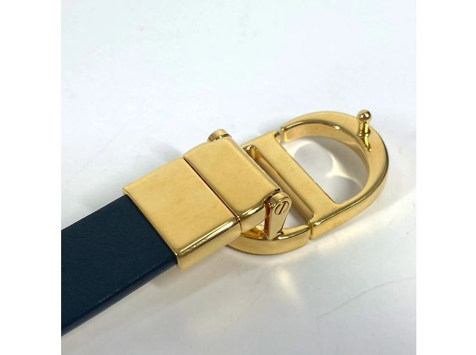 Christian Dior Dior CD Buckle Accessory Belt White - view 5