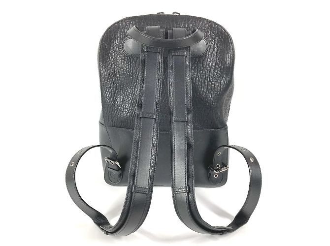 Leder-Rucksack Christian Louboutin Schwarz Rot - Ansicht 2