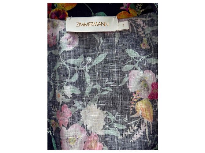 Cartera de lino Qbito Zimmermann negra Negro - vista 7