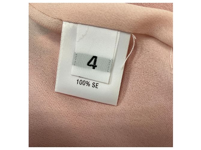 Top in seta multicolore floreale rosa blush di Prabal Gurung - vista 6