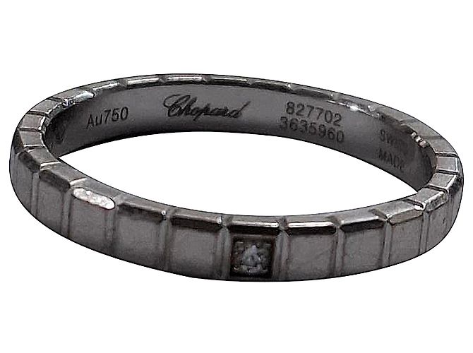 Chopard Ice Cube Pure Diamantring aus 18kt Weißgold - Ansicht 7