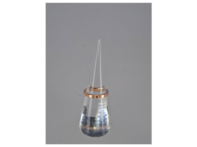 Chopard Ice Cube Pure Diamantring aus 18kt Roségold Golden Metallisch - Ansicht 18