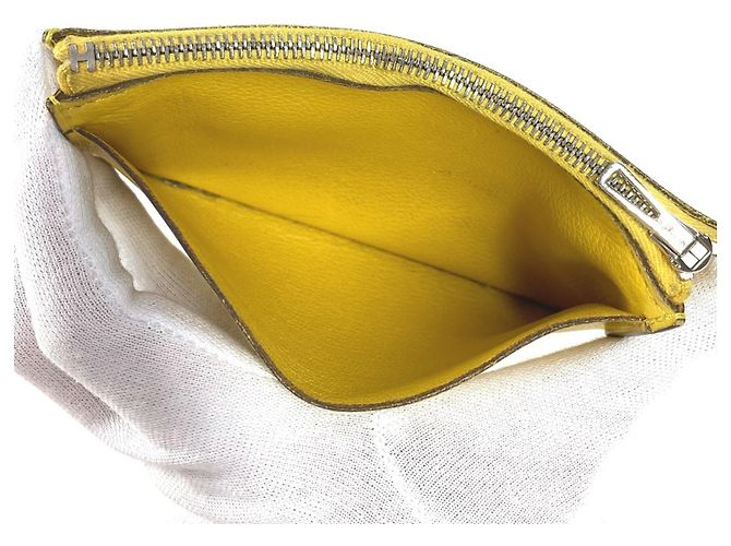 Hermès Funda para tarjetas amarilla Hermes Amarillo - vista 11