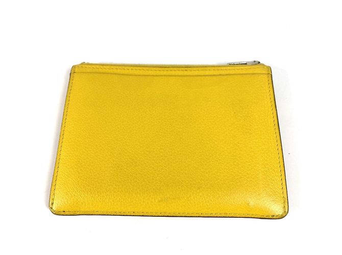Hermès Funda para tarjetas amarilla Hermes Amarillo - vista 2