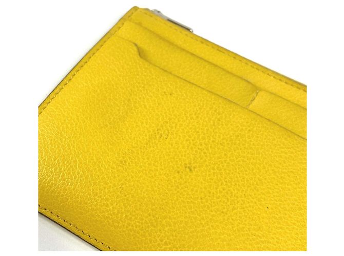 Hermès Funda para tarjetas amarilla Hermes Amarillo - vista 9