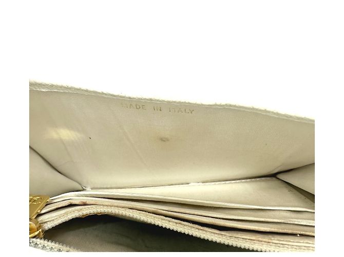 Chanel Coco Mark Flap Wallet Weiß - Ansicht 12