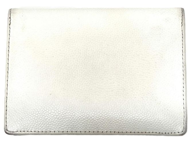 Chanel Coco Mark Flap Wallet Weiß - Ansicht 2