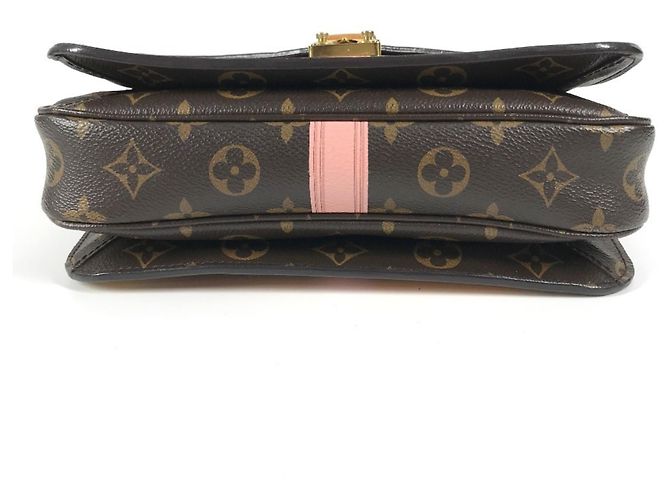 Pochette Metis Trunk Estivo Monogram Louis Vuitton Marrone Rosa - vista 5