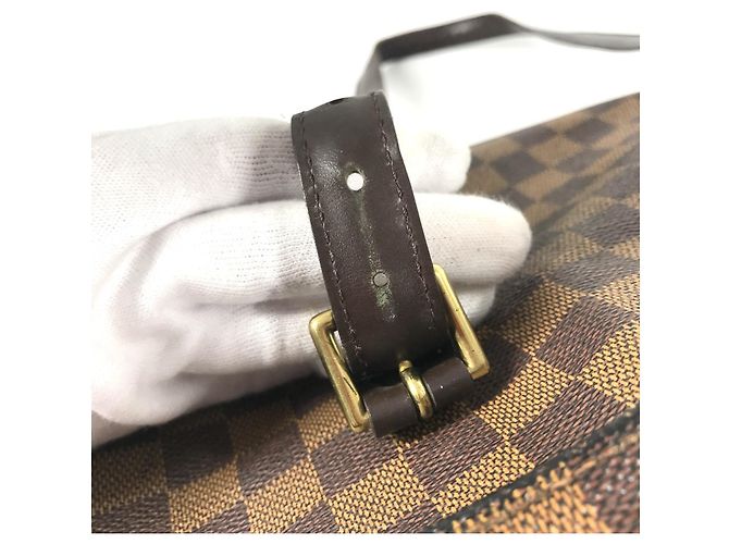 Borsa Tote Chelsea Damier Louis Vuitton Marrone - vista 11
