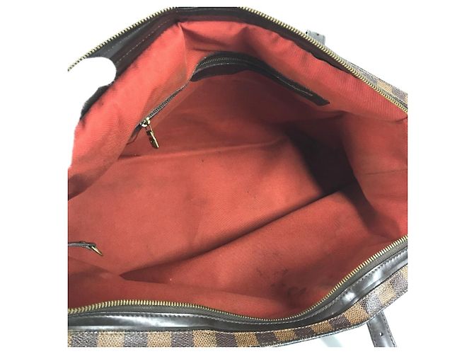 Borsa Tote Chelsea Damier Louis Vuitton Marrone - vista 14