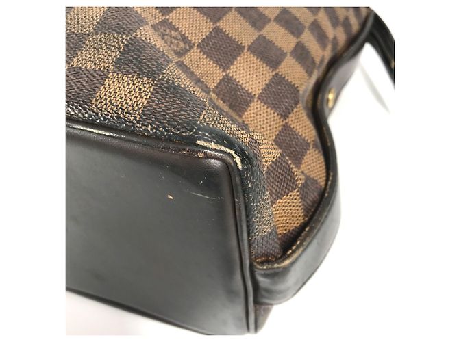 Borsa Tote Chelsea Damier Louis Vuitton Marrone - vista 7