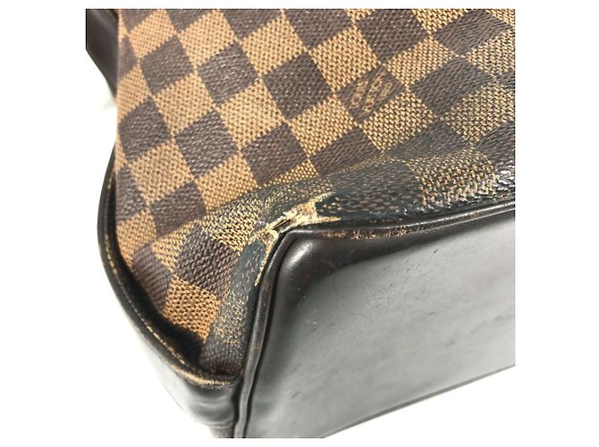 Borsa Tote Chelsea Damier Louis Vuitton Marrone - vista 8