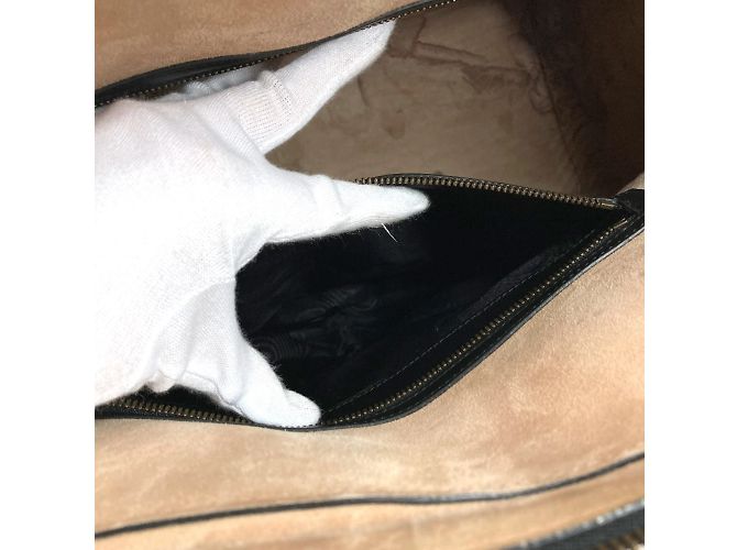 Borsa Boston in pelle nera Gucci Nero - vista 13