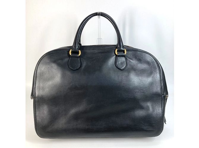 Borsa Boston in pelle nera Gucci Nero - vista 2