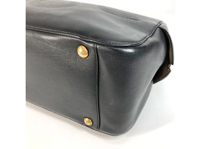 Borsa Boston in pelle nera Gucci Nero - vista 5