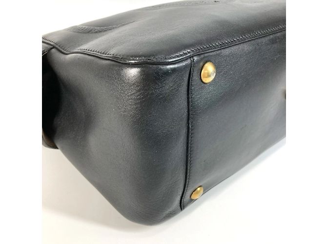 Borsa Boston in pelle nera Gucci Nero - vista 6
