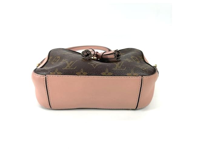 Borsa Santonge Monogram Louis Vuitton Marrone Rosa - vista 3