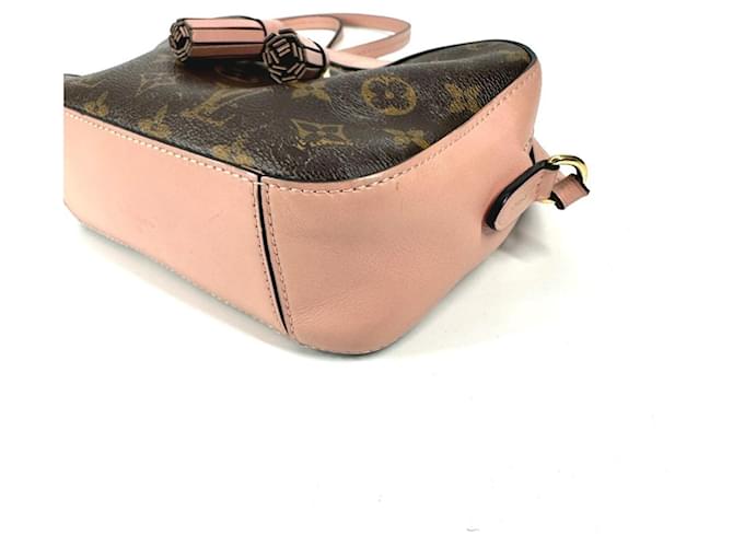 Borsa Santonge Monogram Louis Vuitton Marrone Rosa - vista 4
