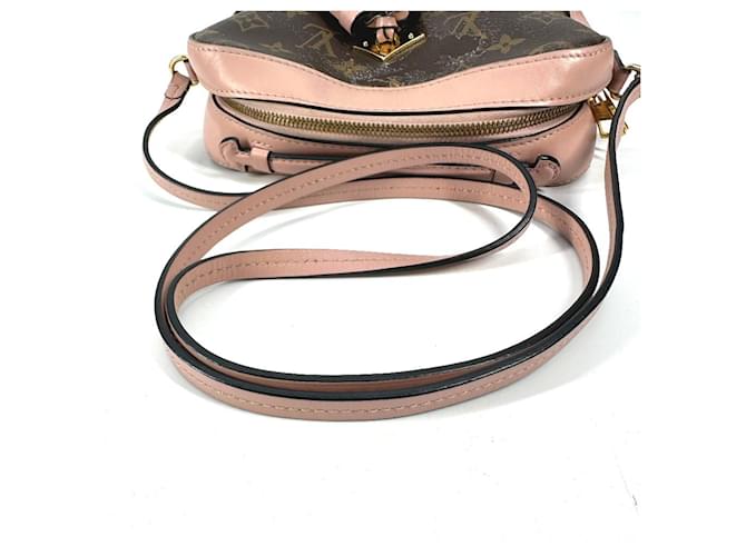 Borsa Santonge Monogram Louis Vuitton Marrone Rosa - vista 6