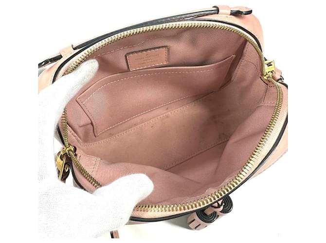Borsa Santonge Monogram Louis Vuitton Marrone Rosa - vista 9