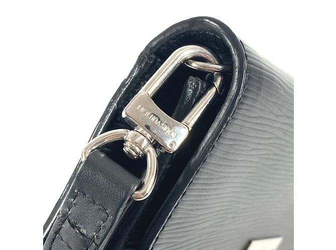 Borsa Clutch Epi Neo Bellaia di Louis Vuitton Nero - vista 16