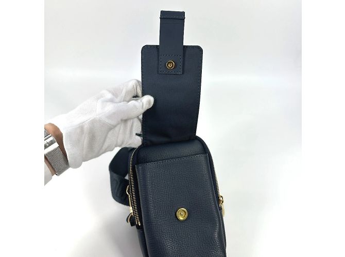 Pochette doppia per telefono in denim Monogram NIGO di Louis Vuitton Blu - vista 12