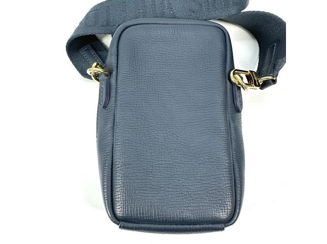 Pochette doppia per telefono in denim Monogram NIGO di Louis Vuitton Blu - vista 2