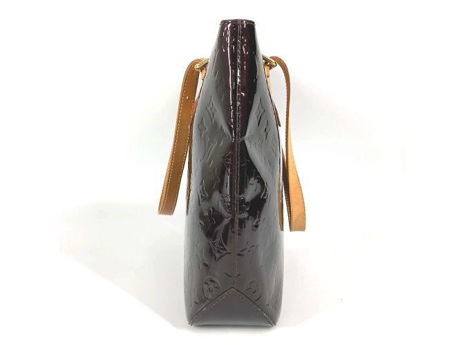 Borsa tote Brentwood in Monogram Vernis Louis Vuitton Bordò Porpora - vista 3
