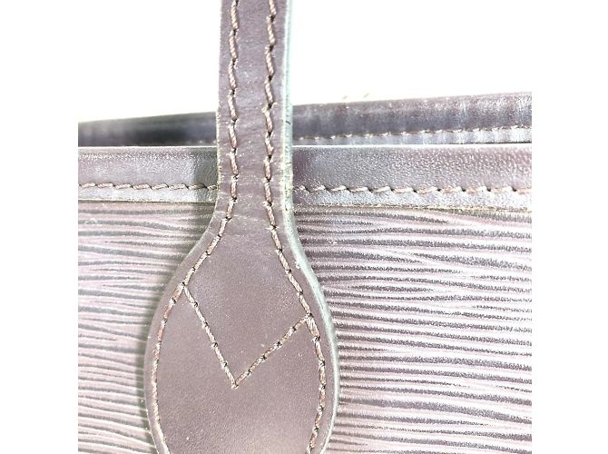 Borsa Neverfull MM Epi di Louis Vuitton Porpora Viola scuro - vista 17