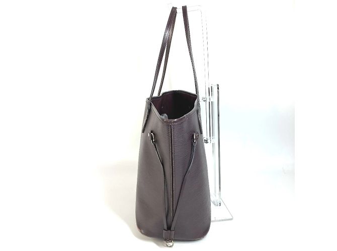 Borsa Neverfull MM Epi di Louis Vuitton Porpora Viola scuro - vista 4