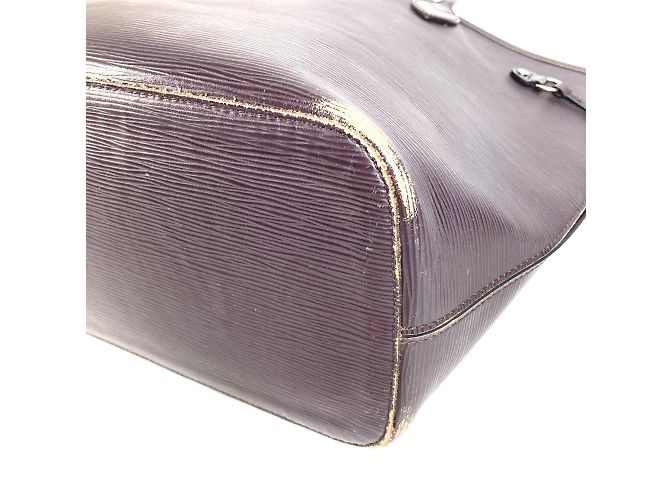 Borsa Neverfull MM Epi di Louis Vuitton Porpora Viola scuro - vista 6