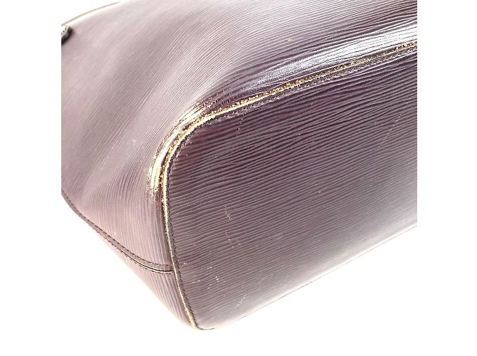 Borsa Neverfull MM Epi di Louis Vuitton Porpora Viola scuro - vista 7