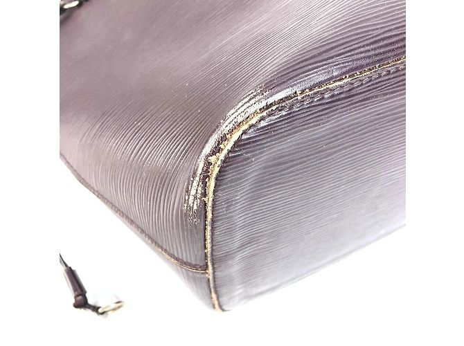 Borsa Neverfull MM Epi di Louis Vuitton Porpora Viola scuro - vista 8