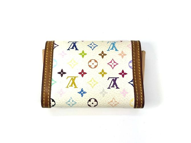 Louis Vuitton Monogram Multicolor Coin Purse White Multiple colors - view 2